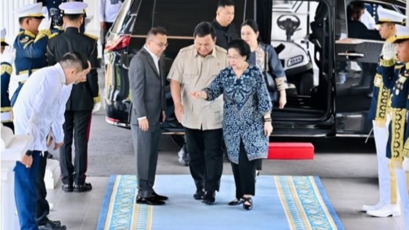 Prabowo Bertemu Megawati Holopis