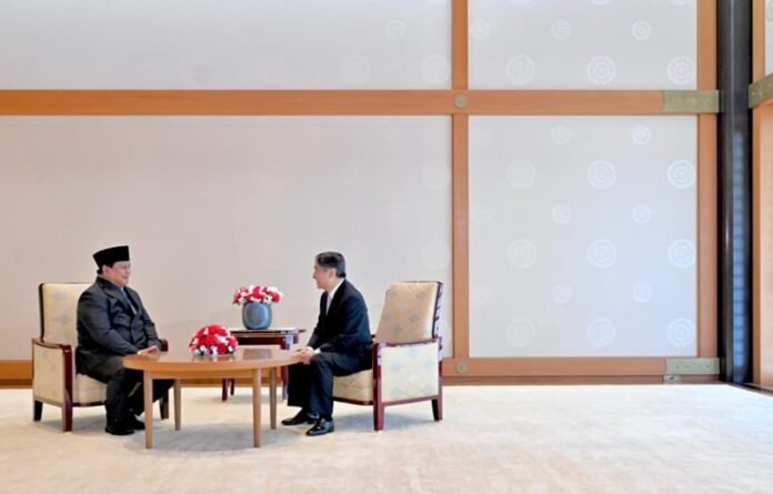 Presiden Prabowo Bersama Kaisar Naruhito 2 Holopis