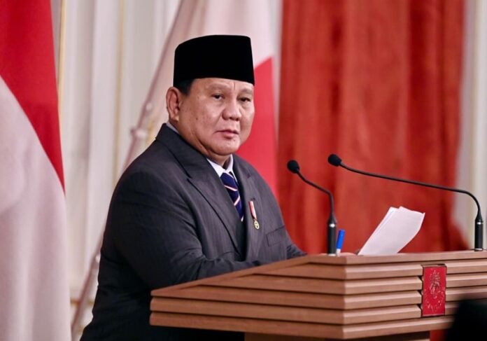 Presiden Prabowo Saat Memberikan Pernyataan Dalam Pertemuan Bilateral Dengan Pm Jepang Sanae Takaichi Holopis