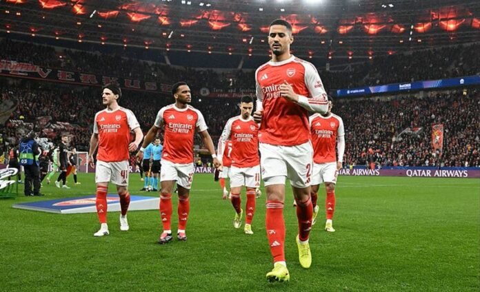 Skuad Arsenal Saat Melawan Bayer Leverkusen Di Leg Pertama 16 Besar Liga Champions Holopis