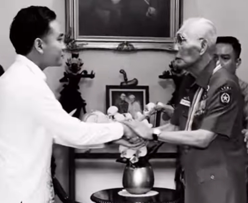 Wapres Gibran Bersama Try Sutrisno Holopis