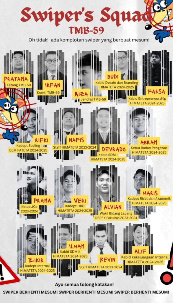 Terkuak! 16 Mahasiswa IPB Jadi Terduga Pelaku Pelecehan Seksual di Grup Chat, 2 Korban Teridentifikasi 1 Holopis Pelaku Pelecehan Seksual IPB