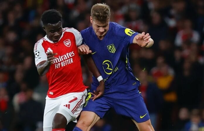 Atletico Madrid Saat Menghadapi Arsenal Holopis