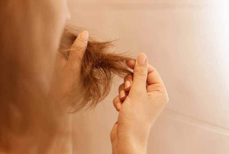 Ilustrasi Rambut Bercabang