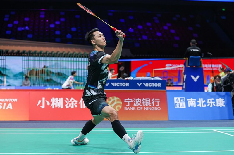 Jonatan Christie Di Badminton Asia Championships 2026 Holopis