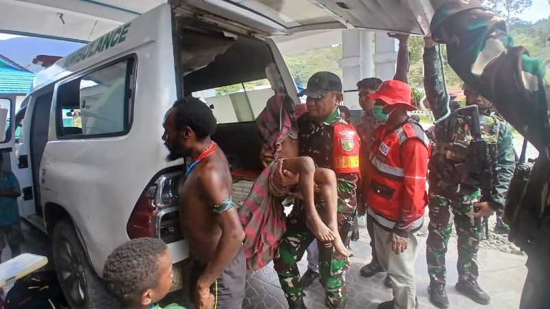 Korban Kkb Dievakuasi Tni Holopis