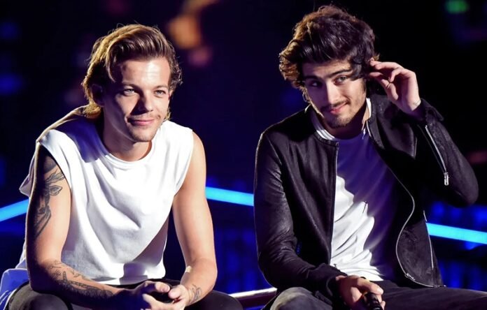 Louis Tomlinson dan Zayn Malik Holopis