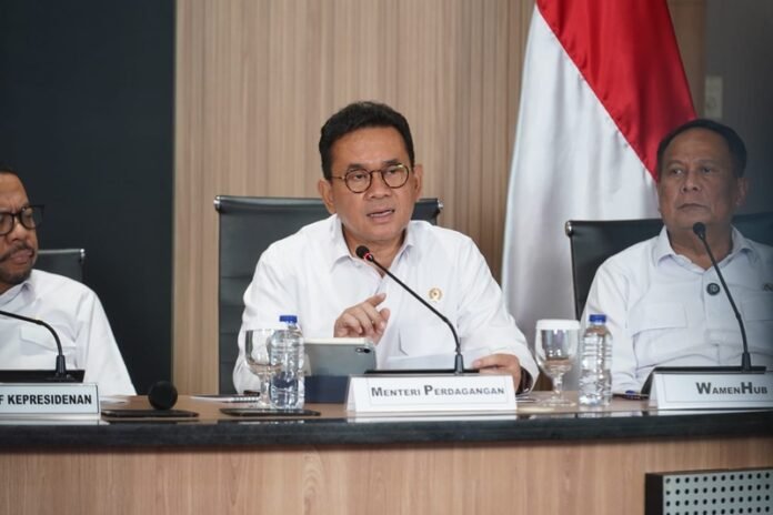 Mendag Busan Saat Menerangkan Soal Evaluasi Pasca Lebaran 2026 Holopis