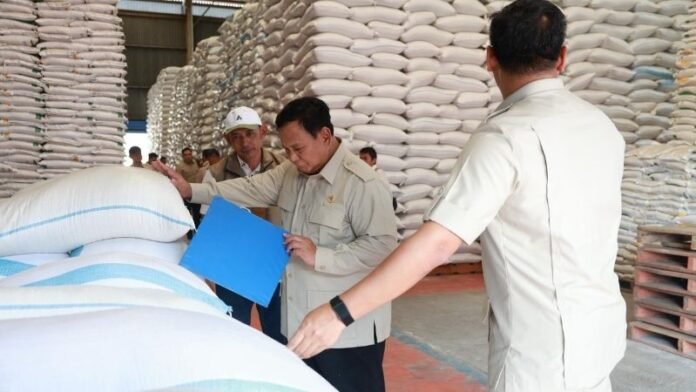 Prabowo Cek Langsung Stok Beras Di Gudang Bulog Magelang Holopis