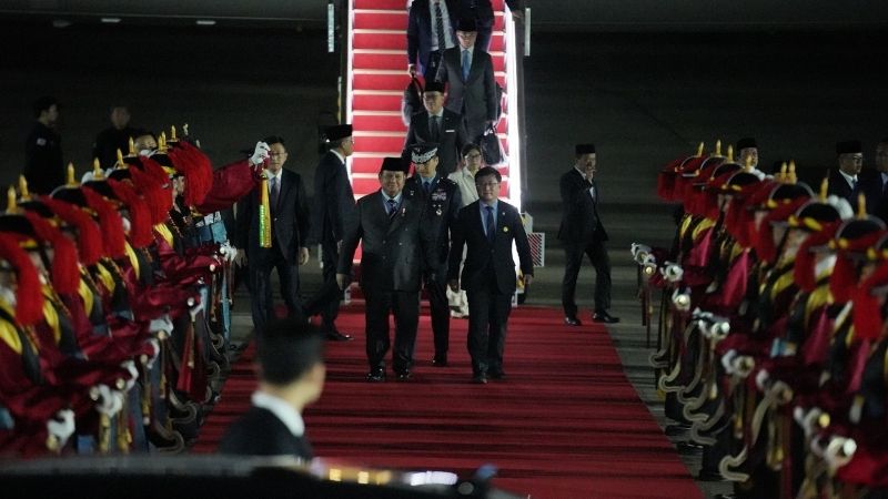 Prabowo Tiba Di Korsel Holopis