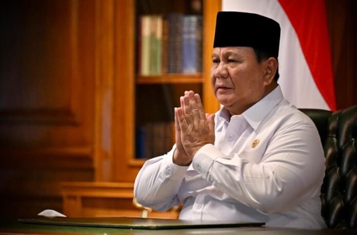 Presiden Prabowo Subianto Mengucapkan Selamat Merayakan Dharma Santi 2026 Holopis