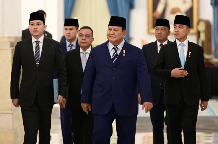 Presiden Prabowo Bersama Wapres Gibran Holopis