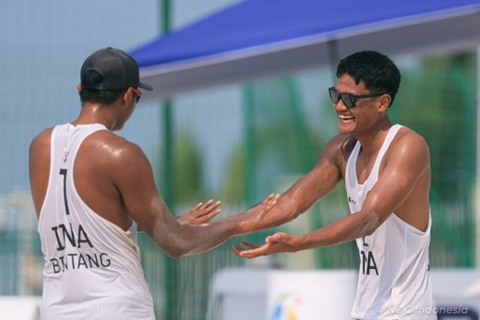 Tim Voli Pantai Indonesia Bintang Akbar Sofyan Rachman Di Asian Beach Games 2026 Holopis