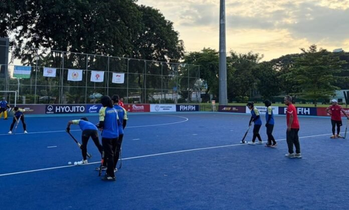 Timnas Hockey Field Putri Indonesia Saat Persiapan Pertandingan Kualifikasi Asian Games 2026 Holopis