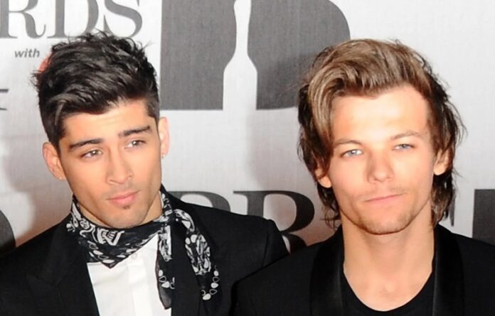 Zayn Malik dan Louis Tomlinson Holopis
