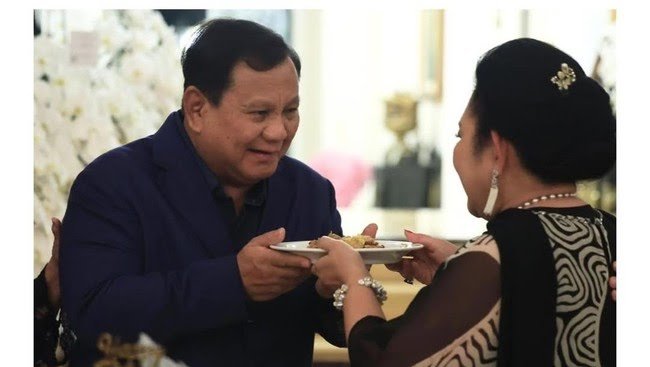 Holopis Presiden Prabowo Subianto Menghadiri Syukuran Ulang Tahun Ke 67 Titiek Soeharto