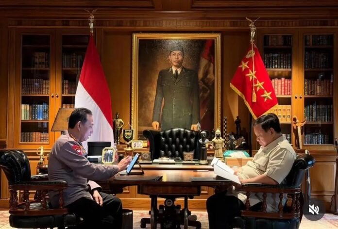 Holopis Prabowo Kapolri