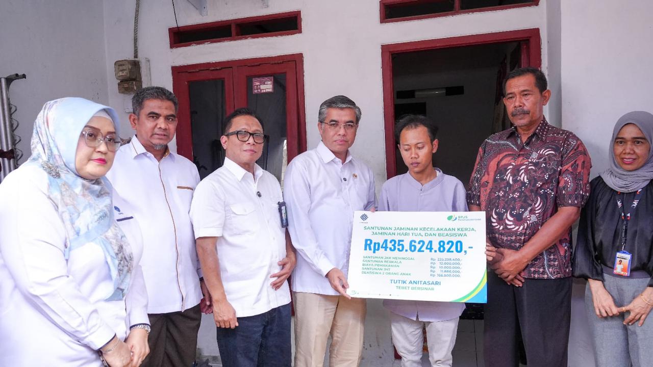 Santunan Kemenaker Holopis