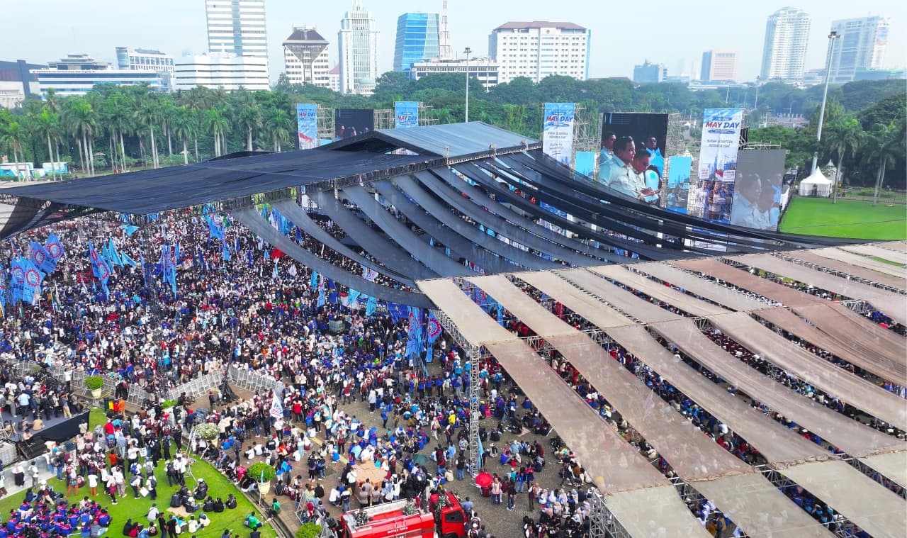 Acara May Day 2026 Di Monas
