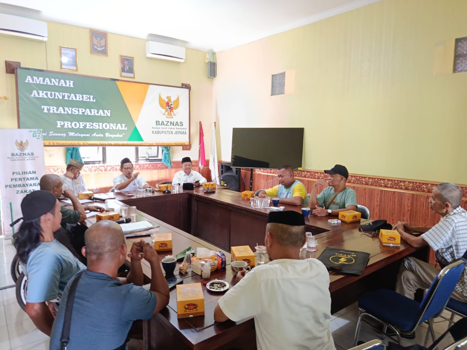 Audiensi Baznas Dan Komunitas Difabel