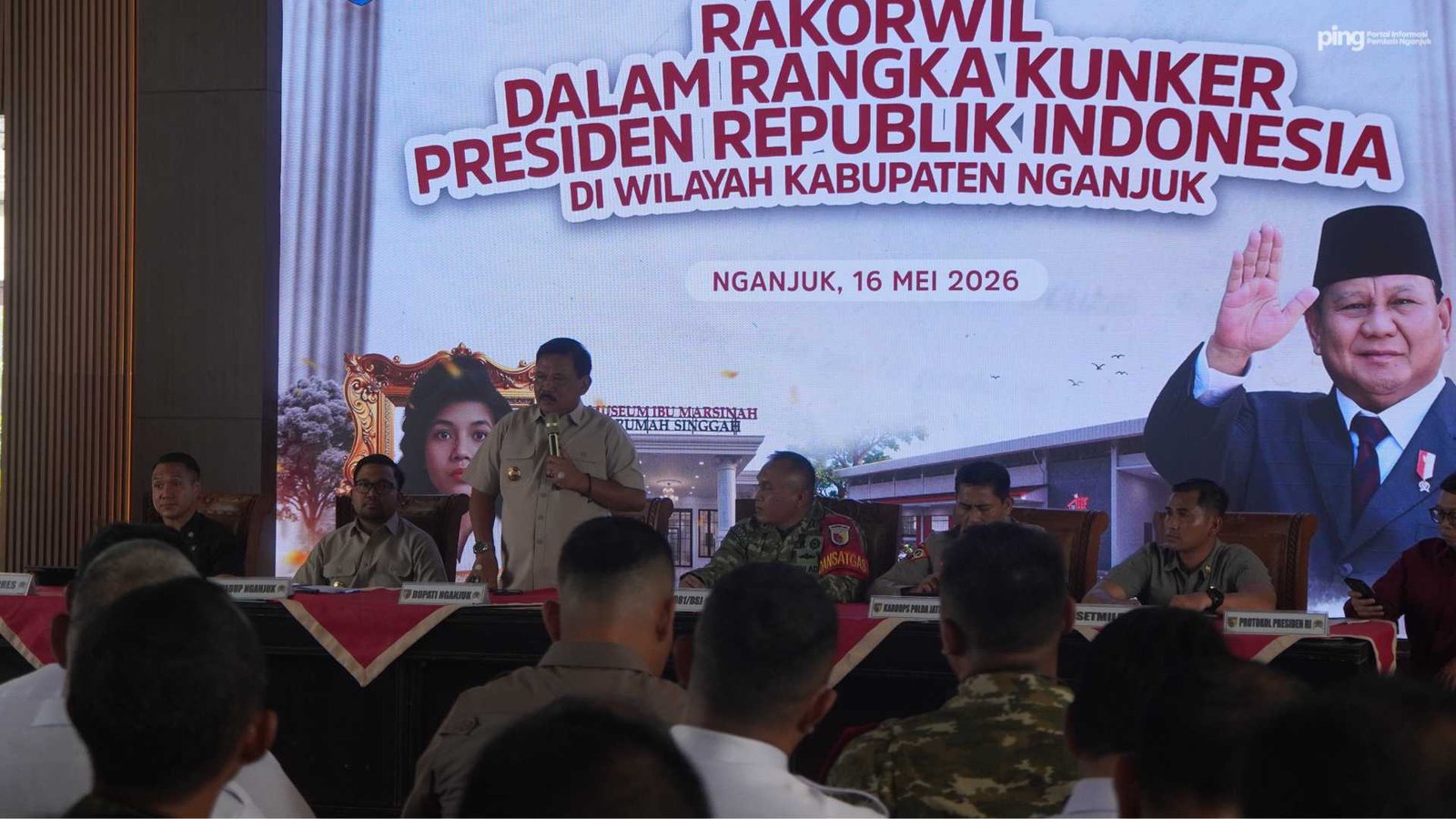 Bupati Nganjuk Marhaen Djumadi