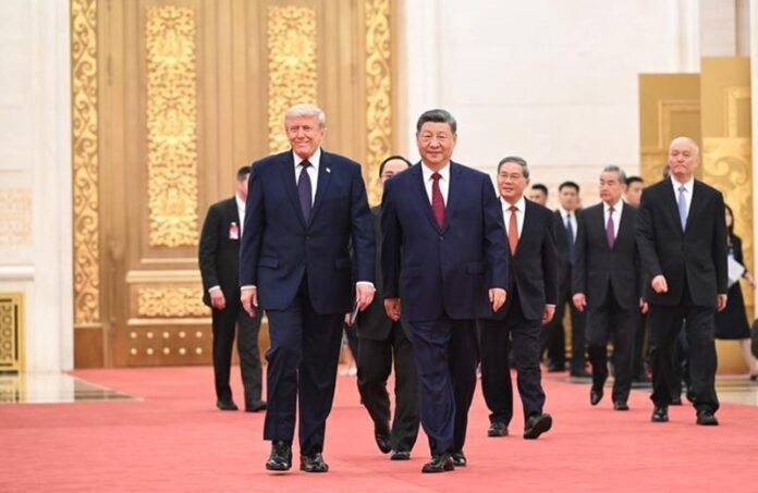 Donald Trump dan Xi Jinping 1