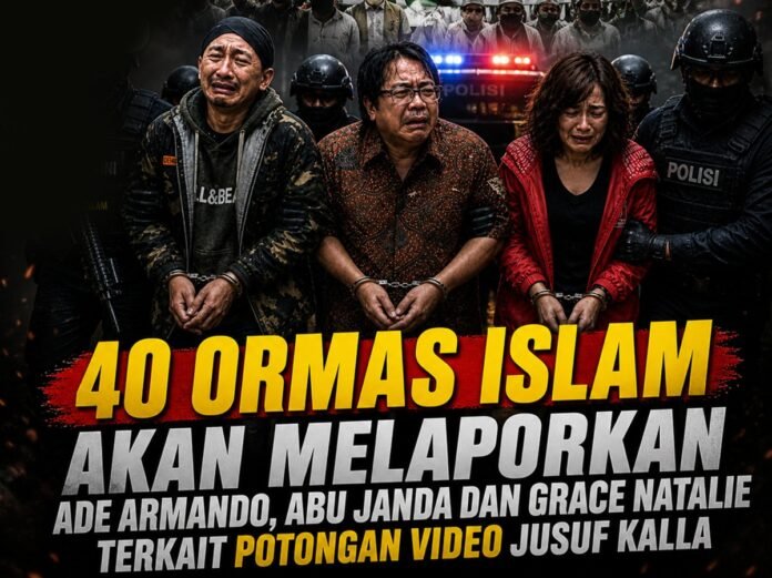 Laporkan Permadi Arya Ade Armando Dan Grace Natalie