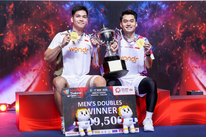 Leo Daniel Juara Thailand Open 2026 Holopis