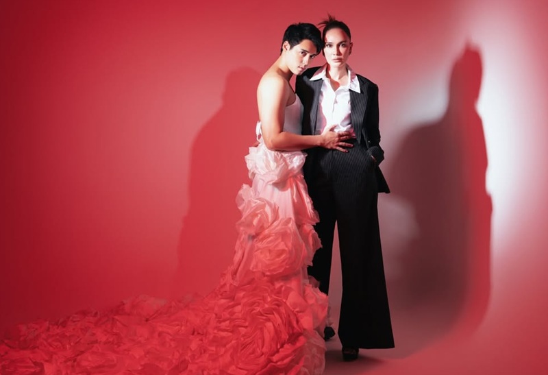 Luna Maya dan Maxime Bouttier Holopis