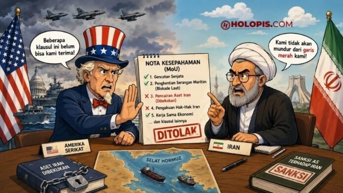 Nota Damai As Iran Masih Alot Holopis