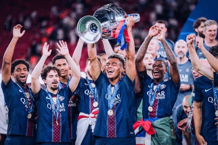 Psg Merayakan Gelar Juara Liga Champions 2025 2026 Holopis
