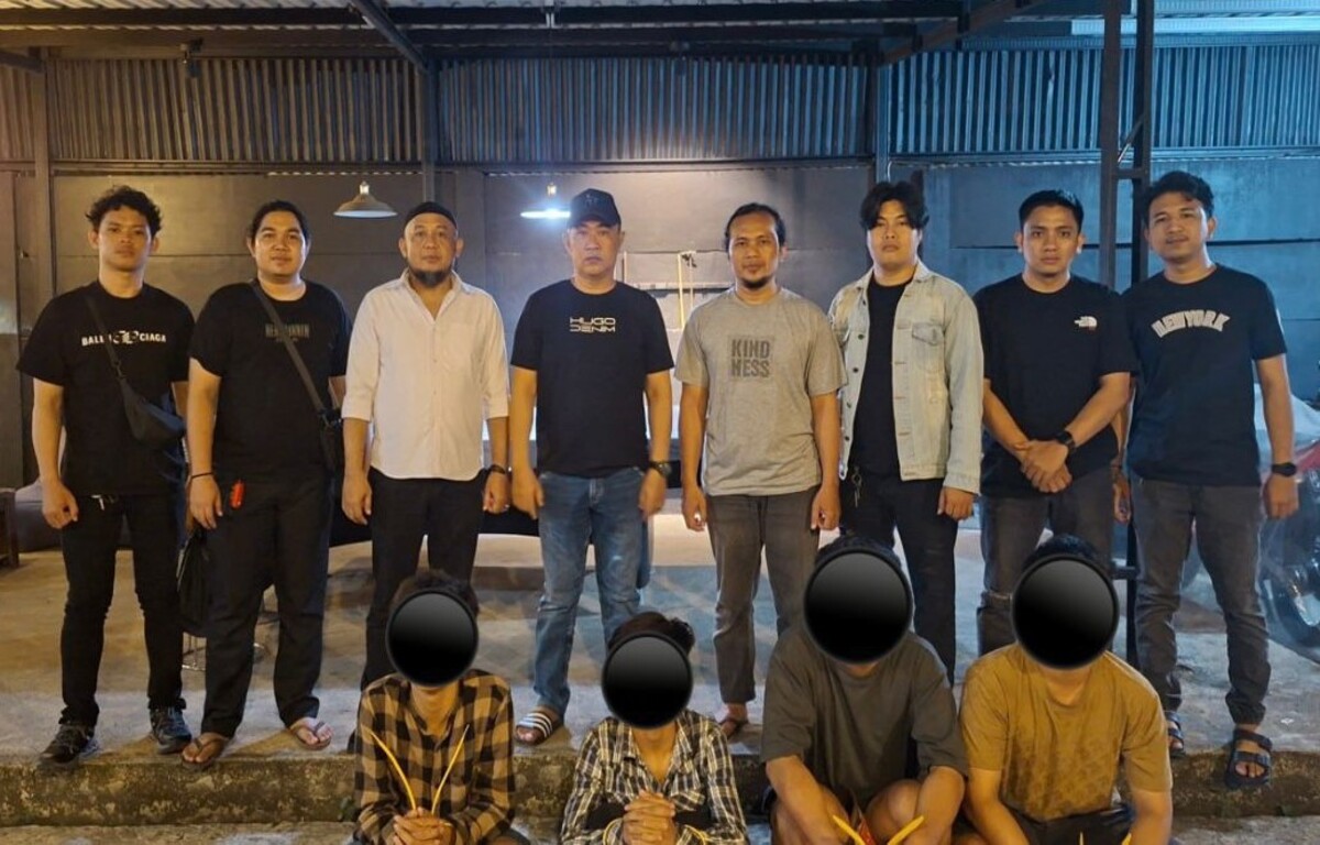 Polisi Tangkap 4 Begal