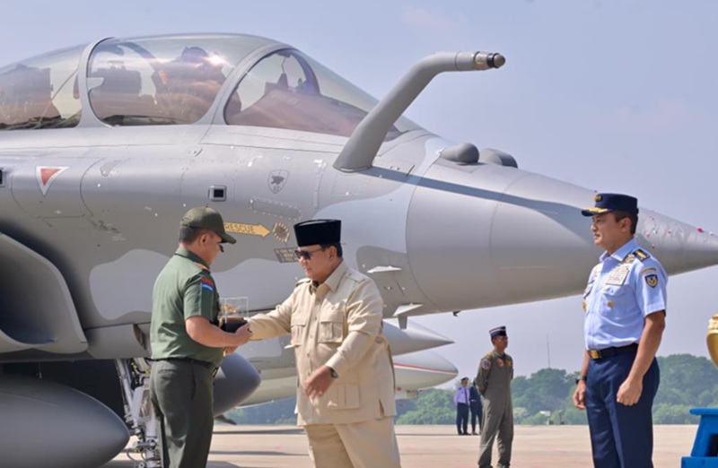 Presiden Prabowo Rafale Holopis