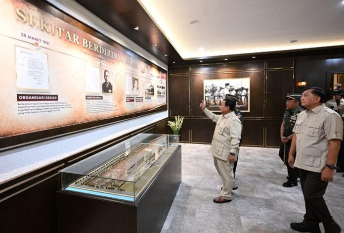 Presiden Prabowo Seskoad Holopis