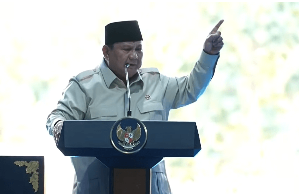 Presiden Prabowo Subianto Pidato Di Tuban