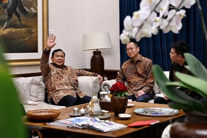 Presiden Prabowo Subianto Menerima Delegasi Hisense Di Kediamannya Di Kertanegara Holopis