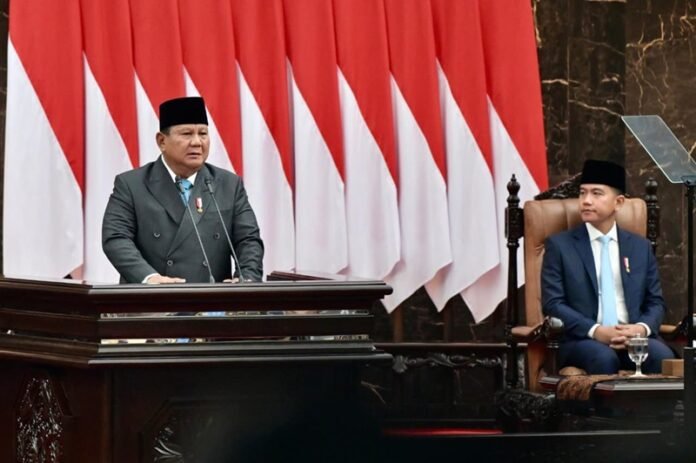 Presiden Prabowo Subianto Pada Rapat Paripurna Dpr Ri Di Gedung Nusantara Jakarta Holopis 1