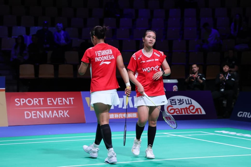 Rachel Febi Saat Tampil Di Semifinal Uber Cup 2026 Holopis