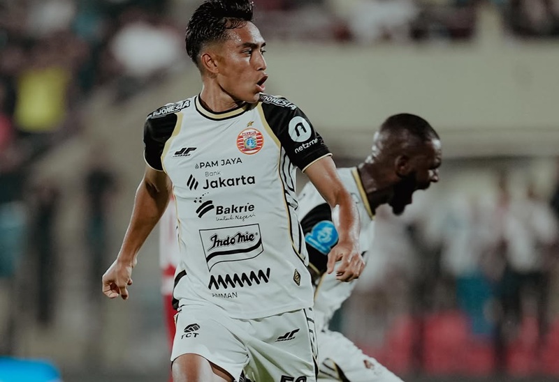 Skuad Persija Saat Menghadapi Persijap Jepara Pada Lanjutan Super League Holopis