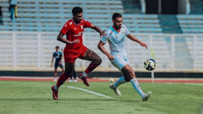 Timnas Indonesia Saat Sesi Pertandingan Internal Di Stadion Madya Jakarta Holopis