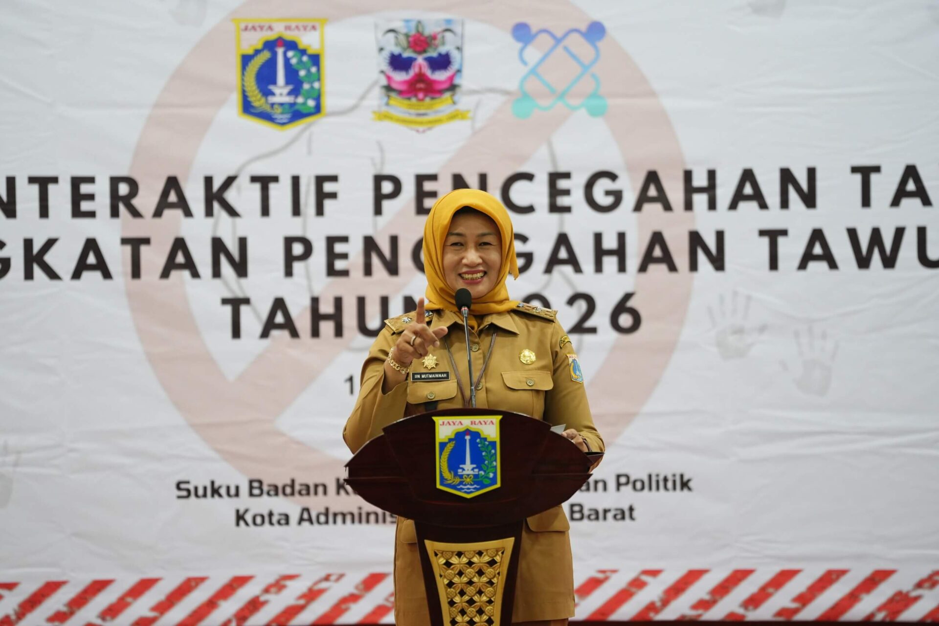 Walikota Jakbar Iin Mutmainnah