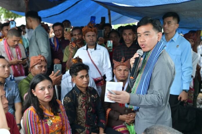 Wapres Gibran Rote Ndao Holopis