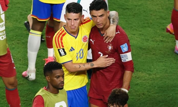 Cristiano Ronaldo Dan James Rodriguez Usai Laga Kolombia Vs Portugal Di Piala Dunia 2026 Holopis