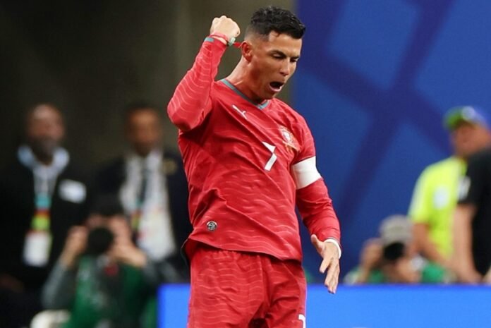 Cristiano Ronaldo Saat Selebrasi Gol Di Piala Dunia 2026 Holopis