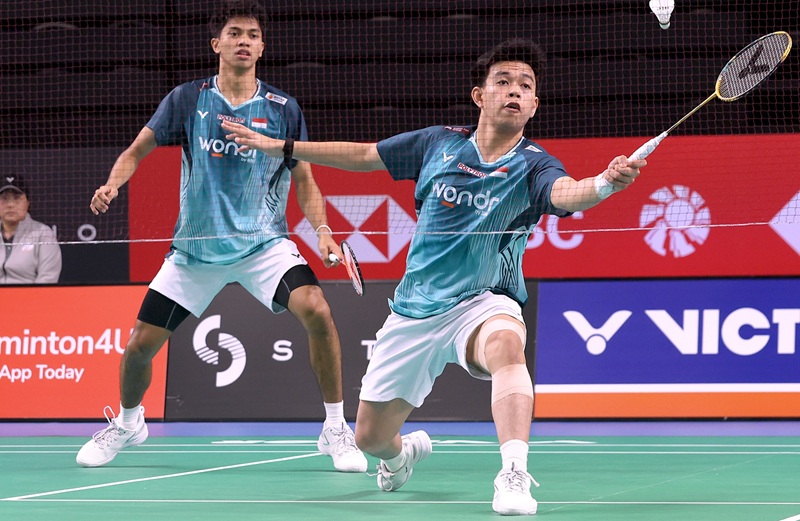 Faathir Devin Ganda Putra Badminton Indonesia Holopis