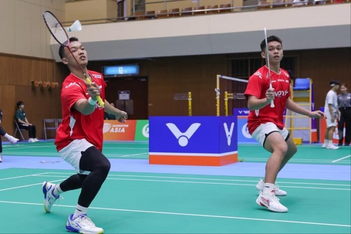 Faizal Pangestu Anju Siahaan Ganda Putra Muda Badminton Indonesia Di Kejuaraan Asia Junior 2026 Holopis