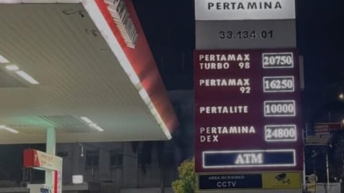 Harga Pertamax Holopis