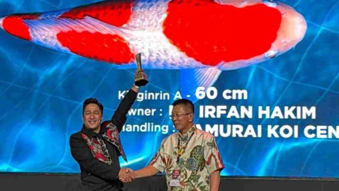 Irfan Hakim Borong 5 Gelar Juara Di Mega Jumbo Nusatic Koi Show 2026