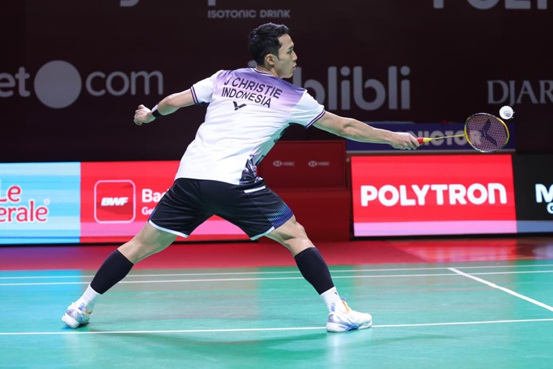 Jonatan Christie Di Indonesia Open 2026 Holopis