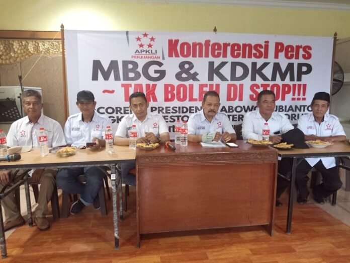 Konferensi Pers Apkli Perjuangan Soal Mbg Dan Kdkmp Holopis
